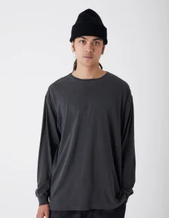 Men Maharishi 4030 Hemp Organic L/S T-Shirt