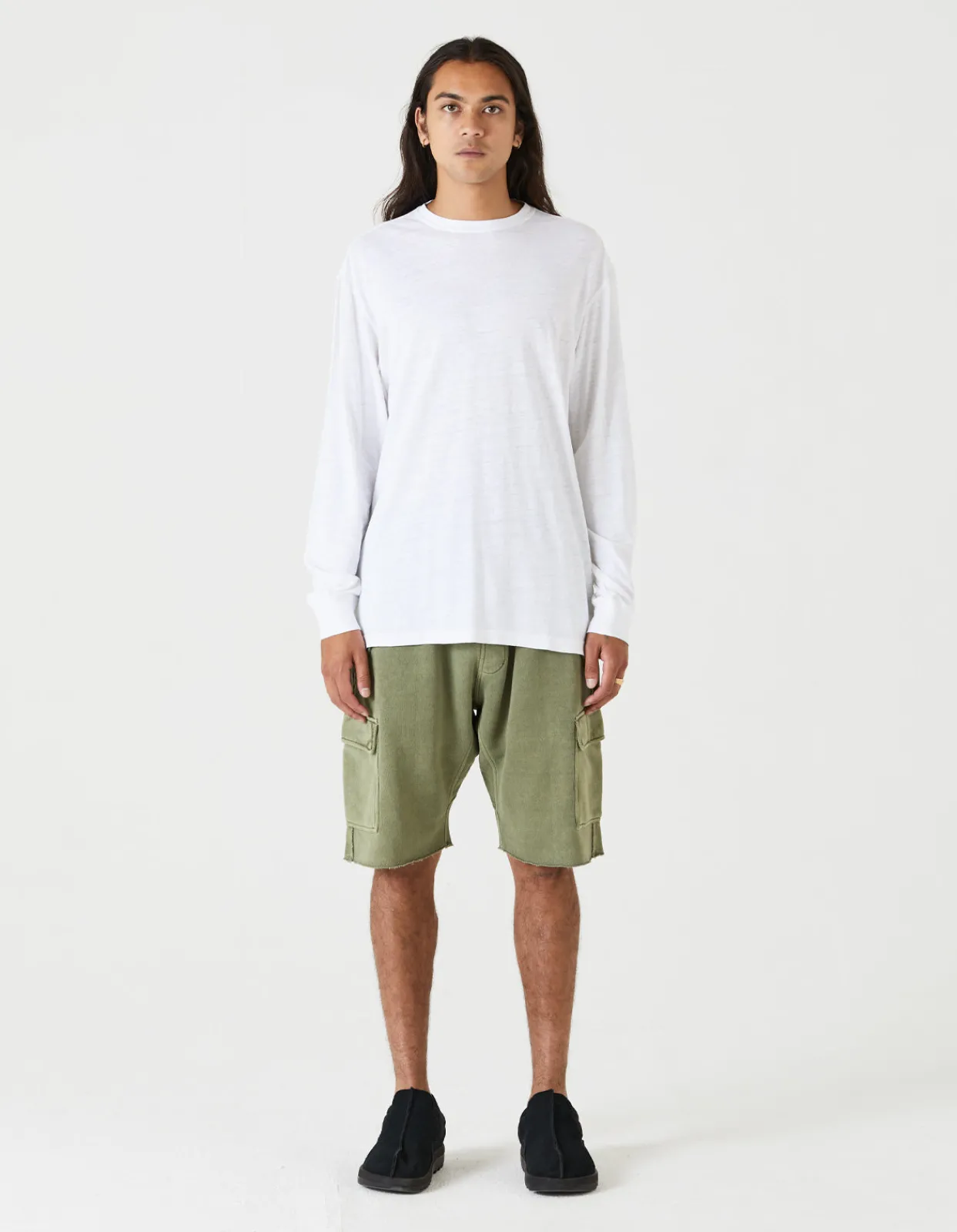 Men Maharishi 4030 Hemp Organic L/S T-Shirt