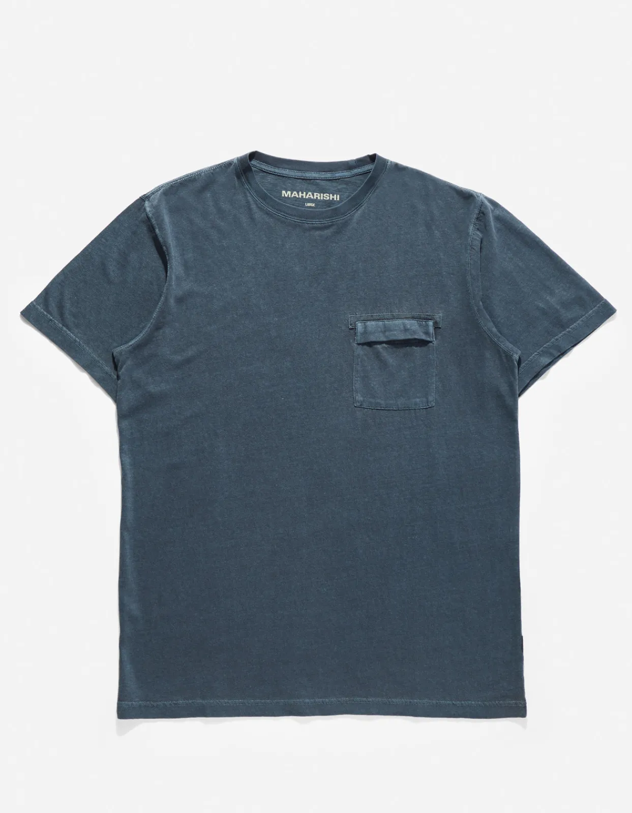 Men Maharishi 7021 Hemp Organic Pocket T-Shirt