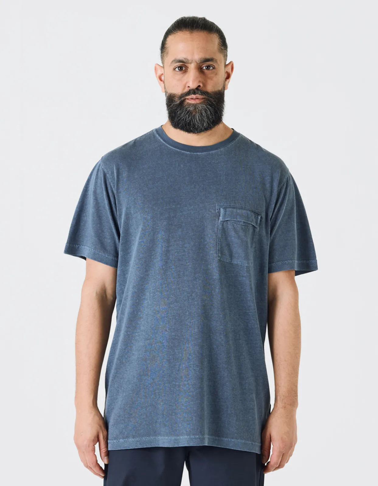 Men Maharishi 7021 Hemp Organic Pocket T-Shirt