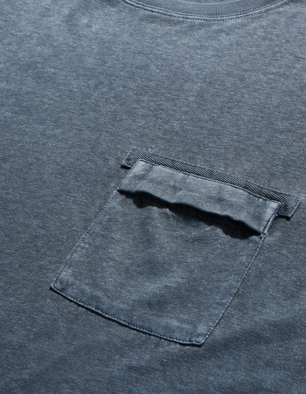 Men Maharishi 7021 Hemp Organic Pocket T-Shirt
