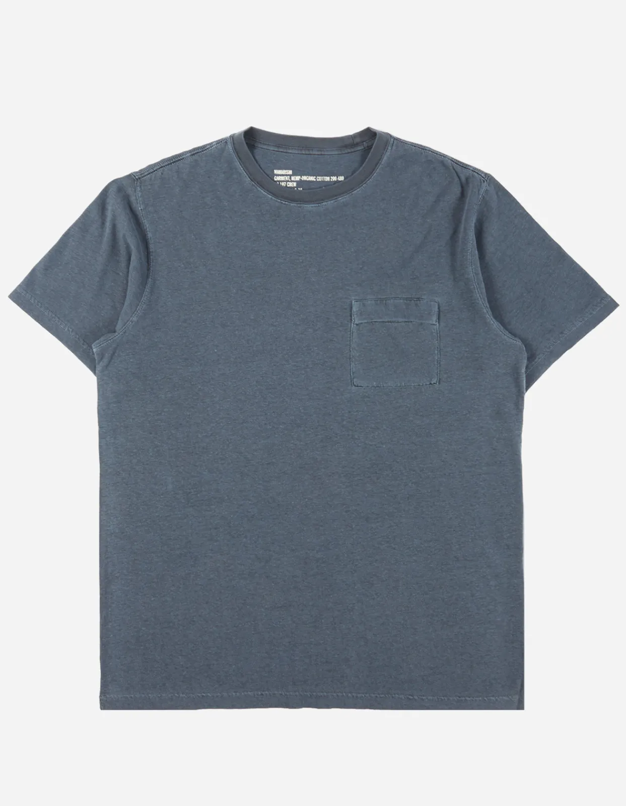 Men Maharishi 7021 Hemp Organic Pocket T-Shirt