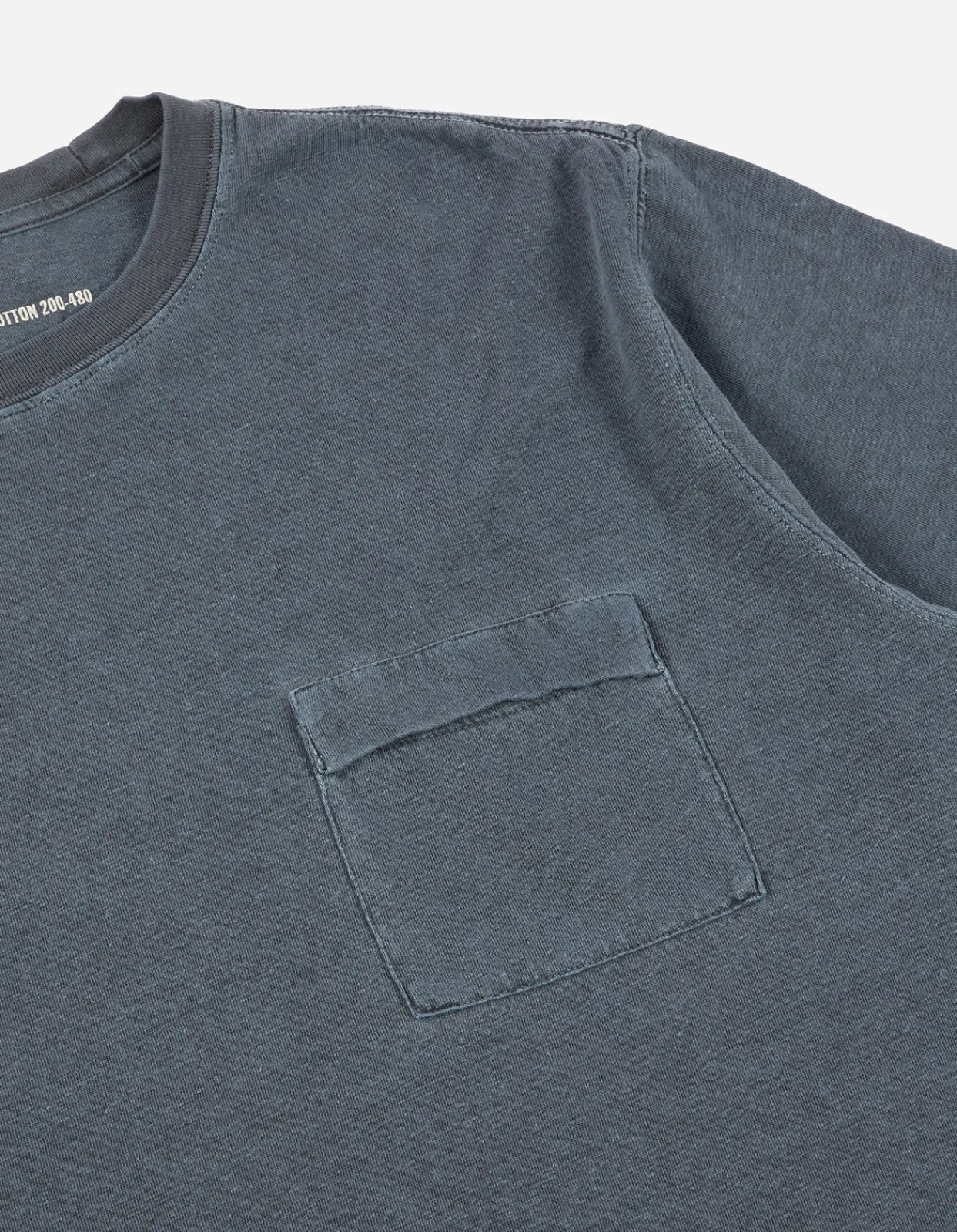 Men Maharishi 7021 Hemp Organic Pocket T-Shirt