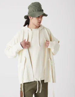 Men Maharishi 8012 Hemp Organic Sweat Kimono·Hemp/Organic Cotton Sweat 480