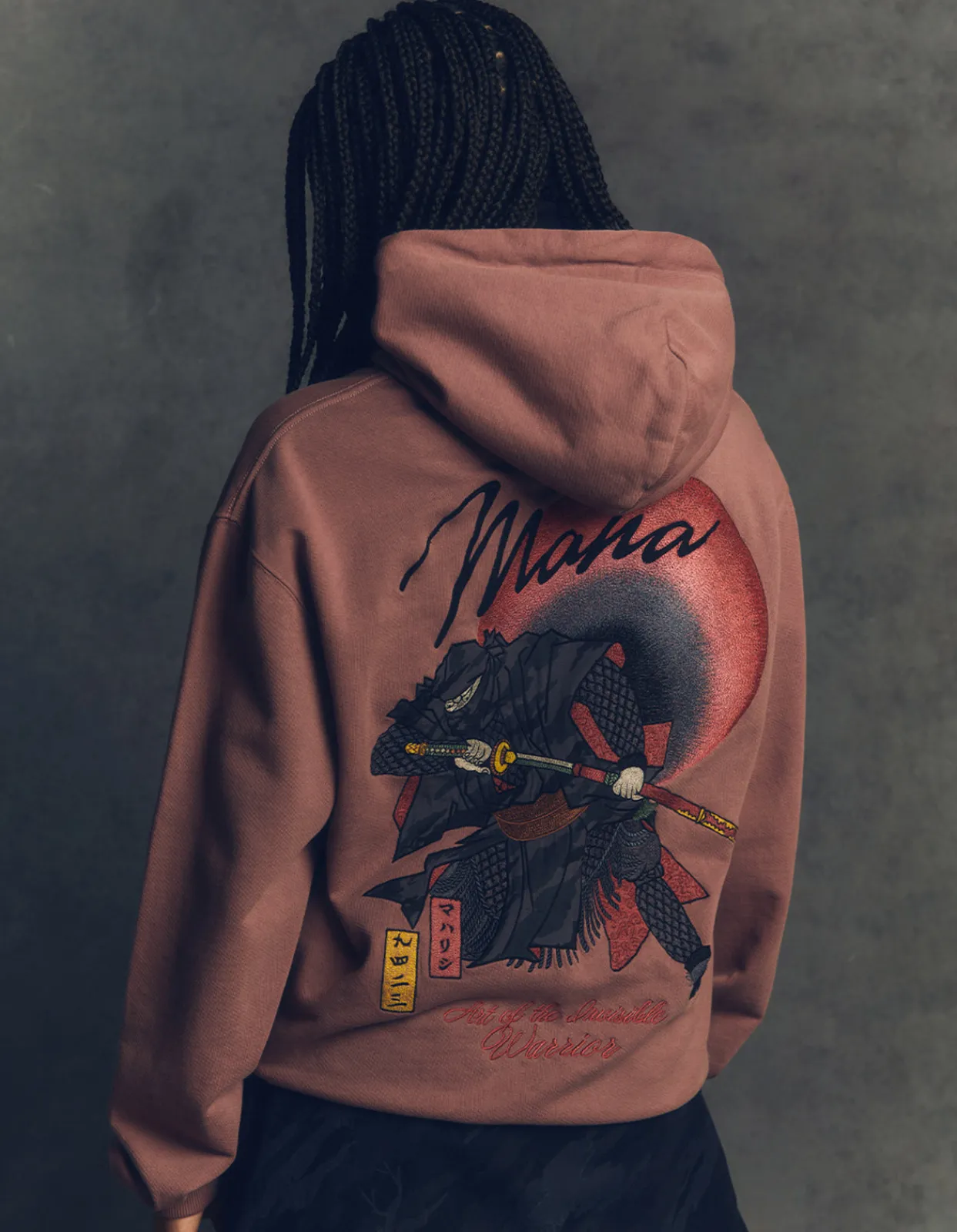 Men Maharishi 4502 Invisible Warrior Hooded Sweat