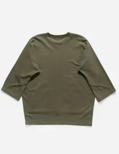 Men Maharishi 4056 Kimono-Cut Hemp Cordura® Crew Sweat