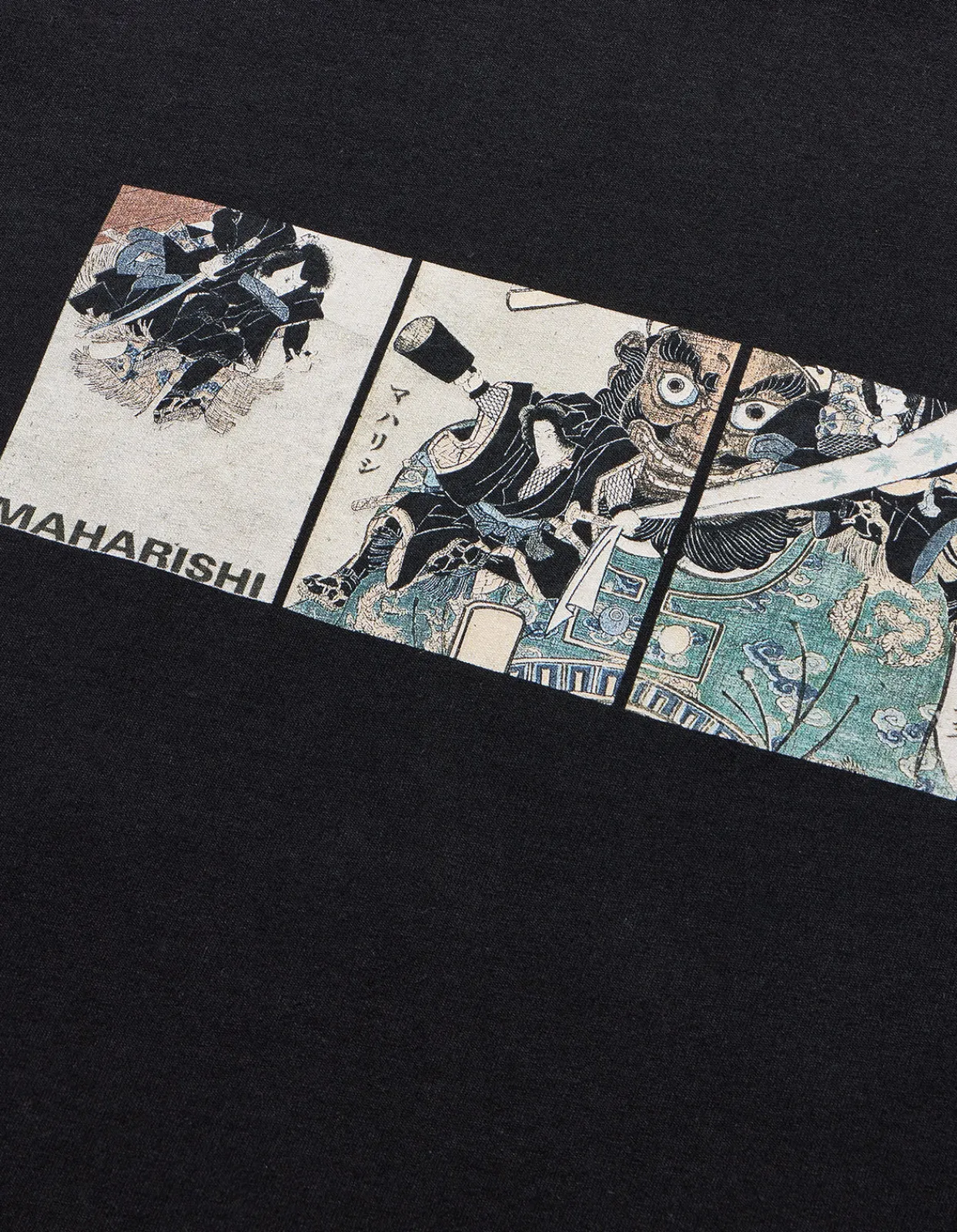 Men Maharishi 1071 Kuroko Organic T-Shirt