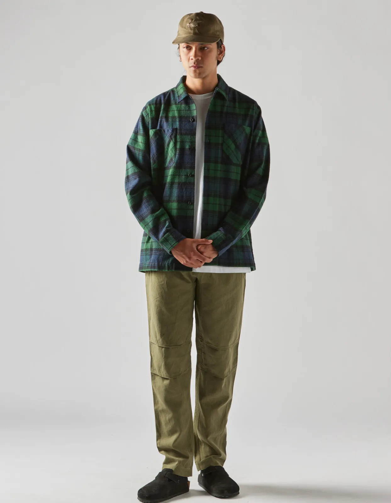 Men Maharishi 4612 L/S Flannel Shirt