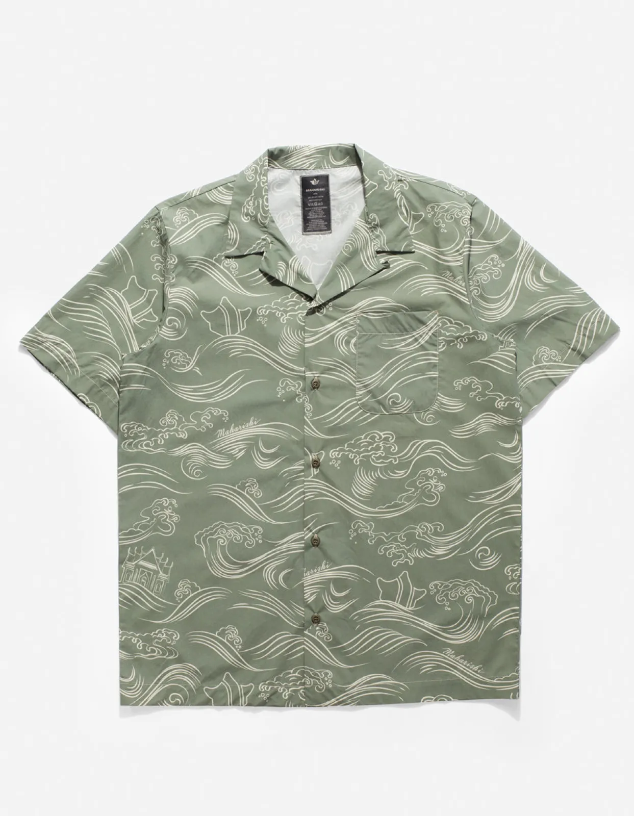 Men Maharishi 4263 Maha Songkran Summer Shirt