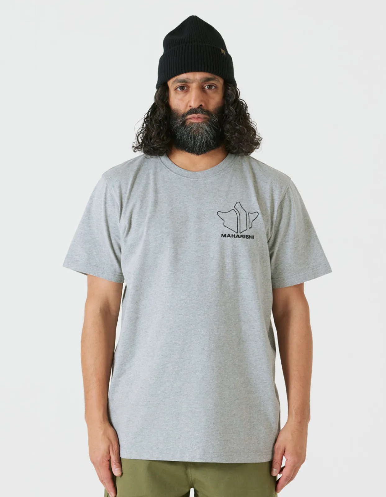 Men Maharishi 1028 Maha Temple T-Shirt