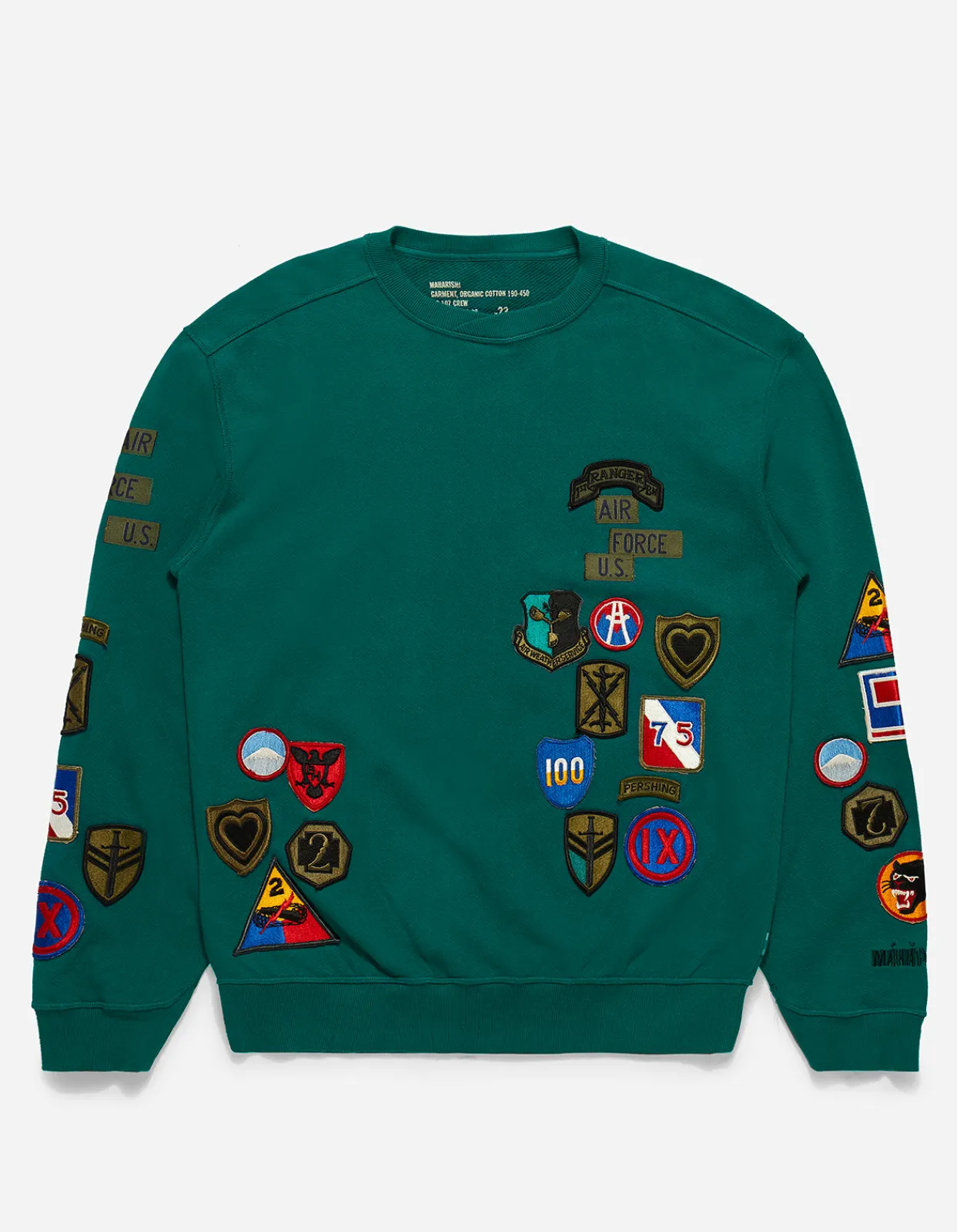 Men Maharishi 4040 Mahapatchco. Upcycled Crew Sweat