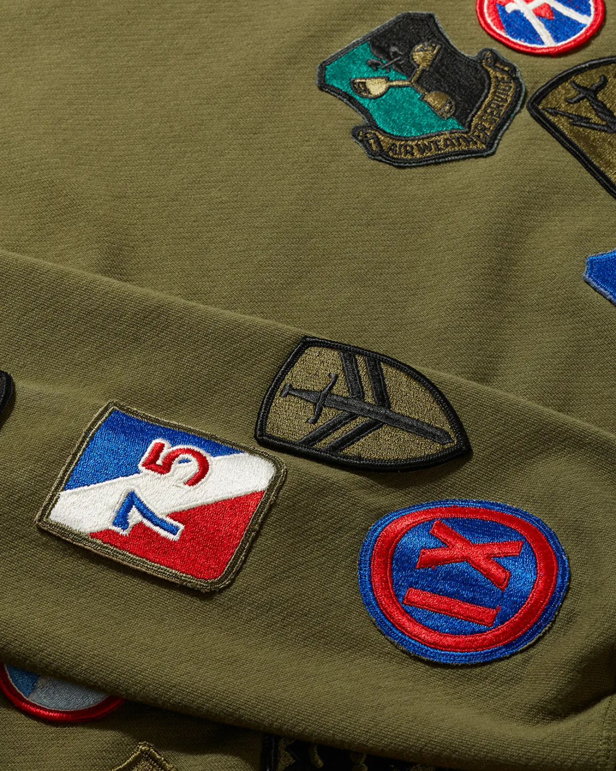 Men Maharishi 4040 Mahapatchco. Upcycled Crew