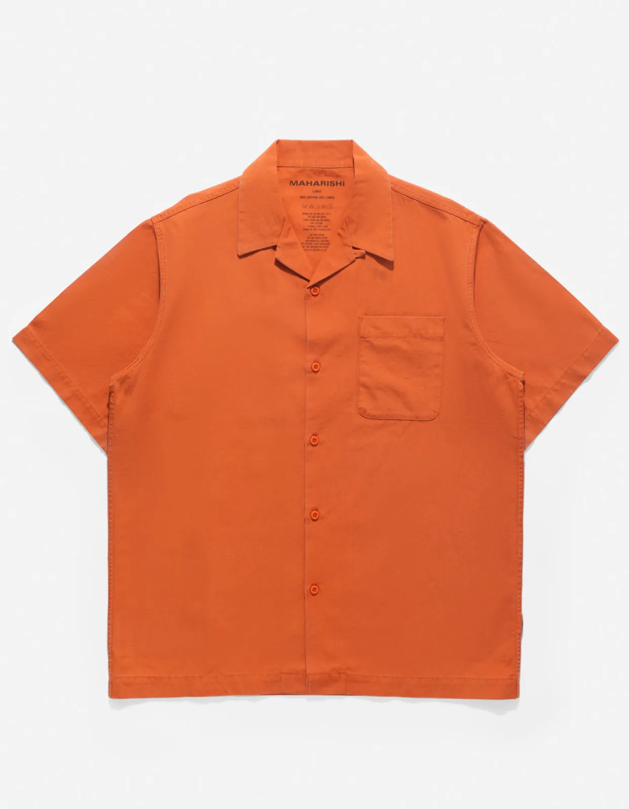 Men Maharishi 4325 Camp Collar Shirt
