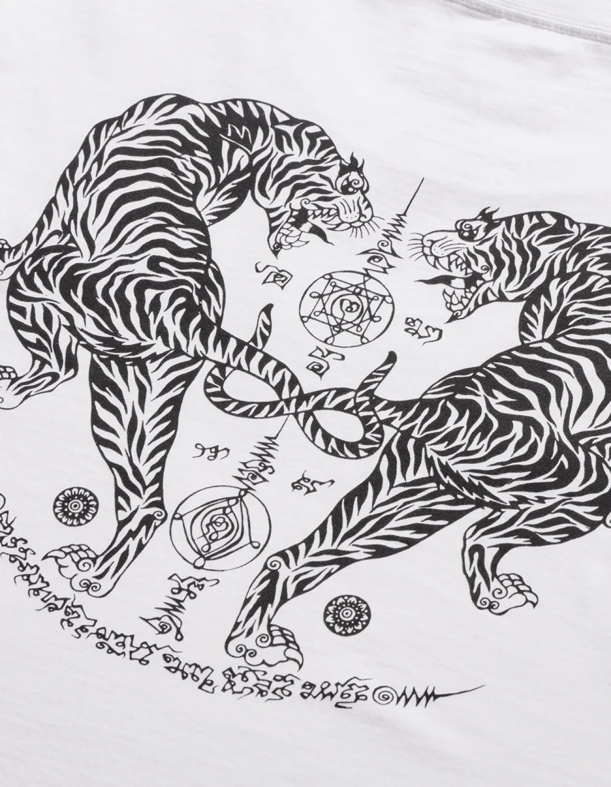 Men Maharishi 1019 Muay Thai T-Shirt