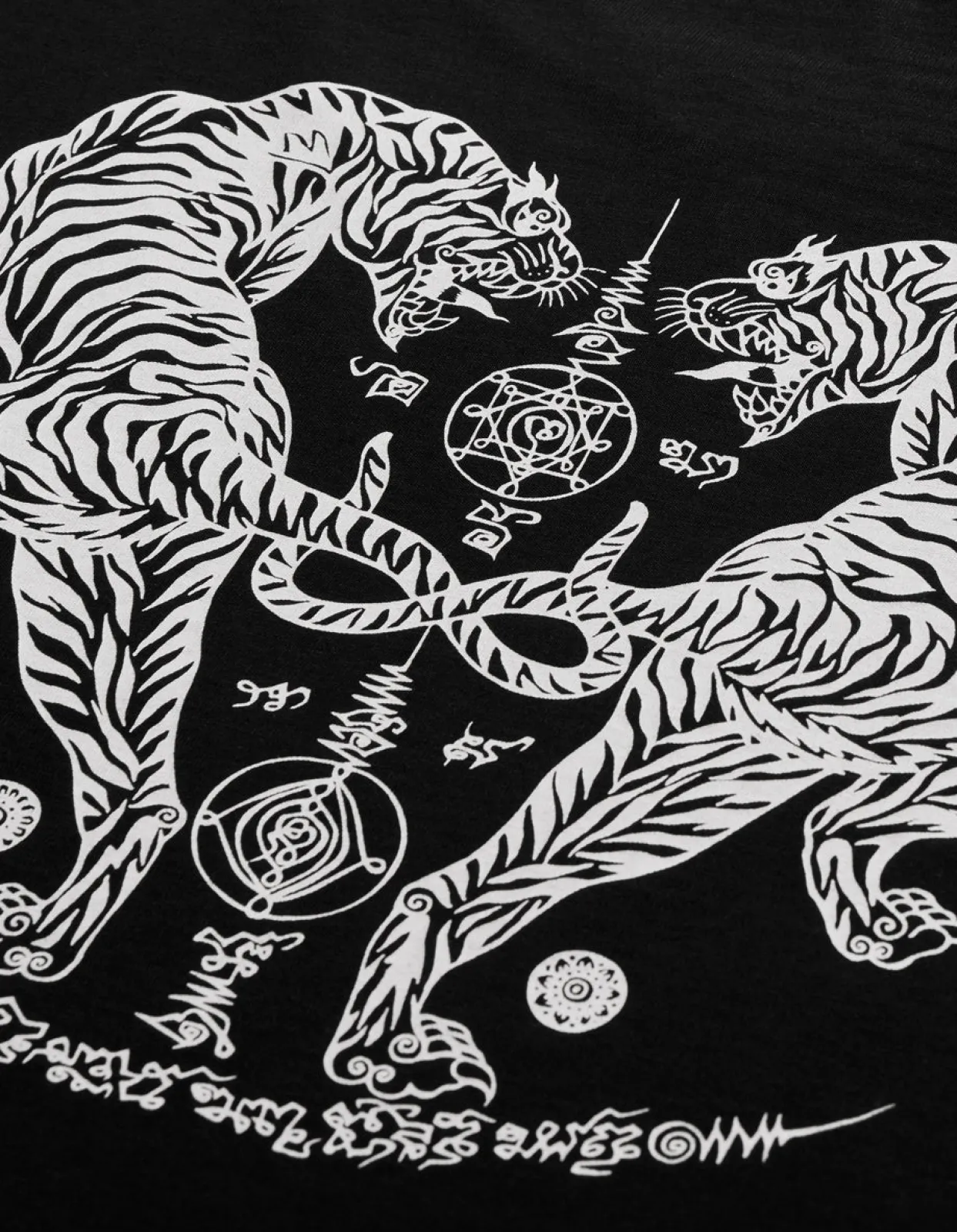 Men Maharishi 1019 Muay Thai T-Shirt