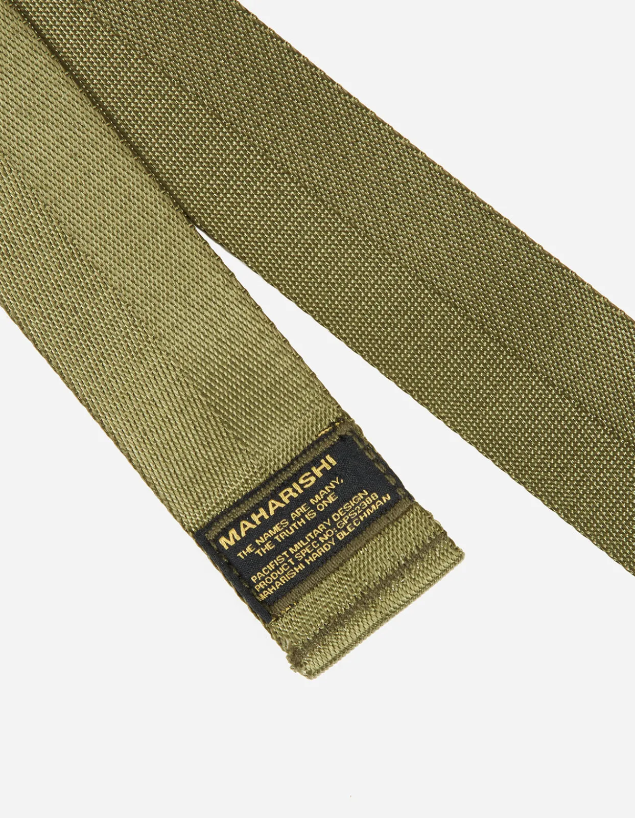 Men Maharishi 9195 Tilt Head Loop Belt·Nylon Webbing