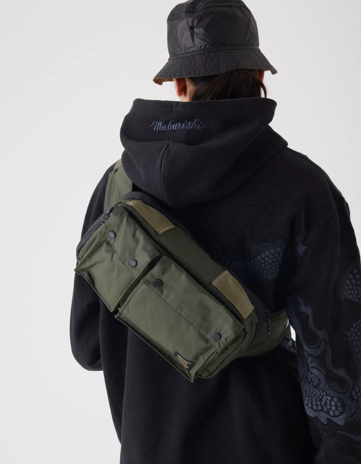 Men Maharishi 9636 Travel Waist Bag·420D Nylon