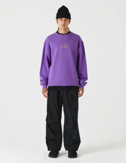 Men Maharishi 7011 Miltype Embroidered Crew Sweat