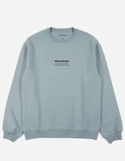 Men Maharishi 7011 Miltype Embroidered Crew Sweat·Organic Sweat 450
