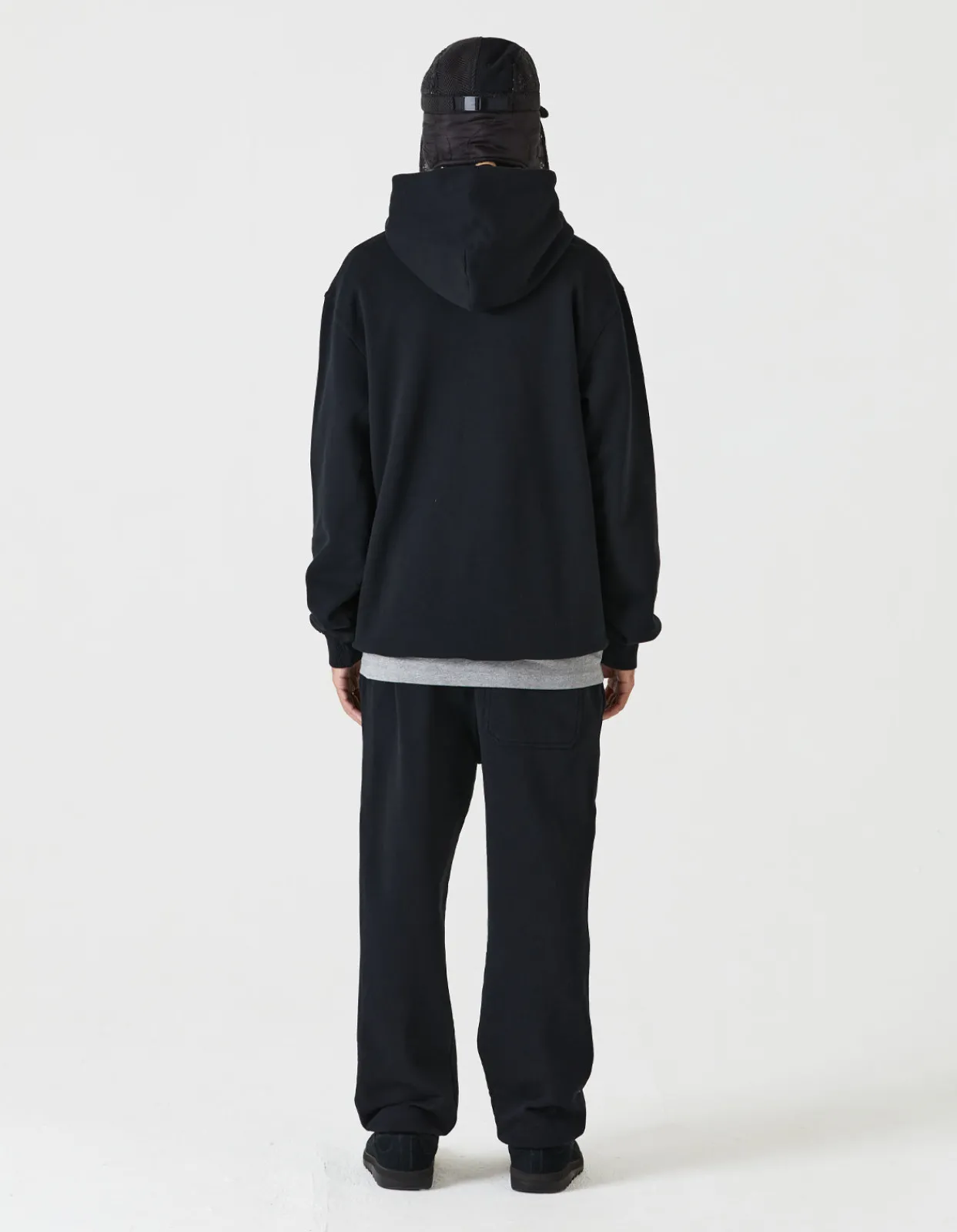 Men Maharishi 7010 Miltype Embroidered Hooded Sweat·Organic Sweat 450