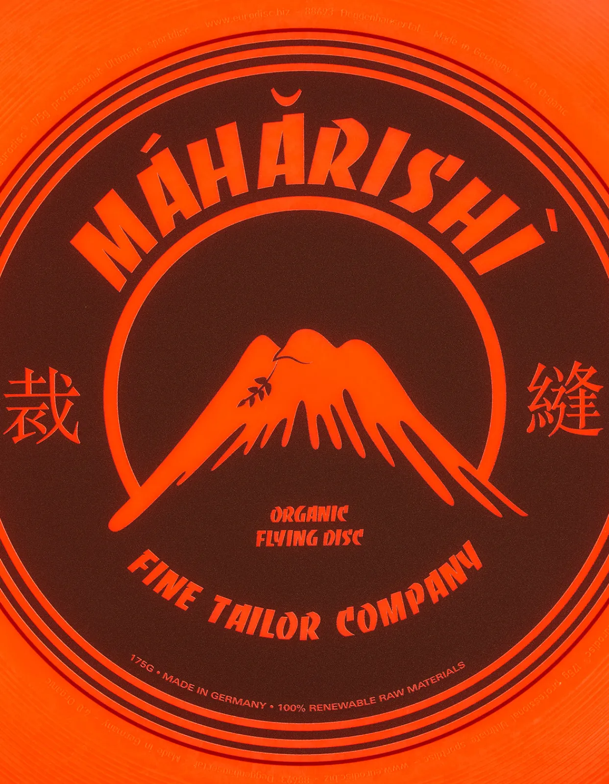 Men Maharishi 9391 Mtc Organic Flying Disc·Renewable Materials