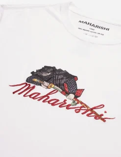 Men Maharishi 4501 Ninjutsu Embroidered T-Shirt