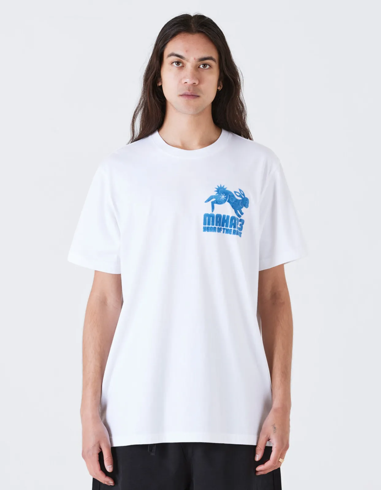 Men Maharishi 1004 Paper-Cut Rabbit T-Shirt