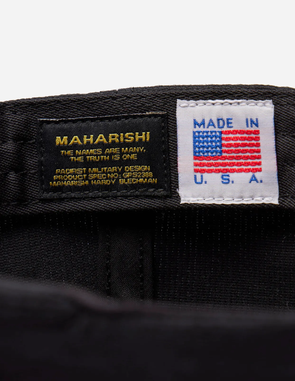 Men Maharishi 1107 Peace Crane 6 Panel Cap