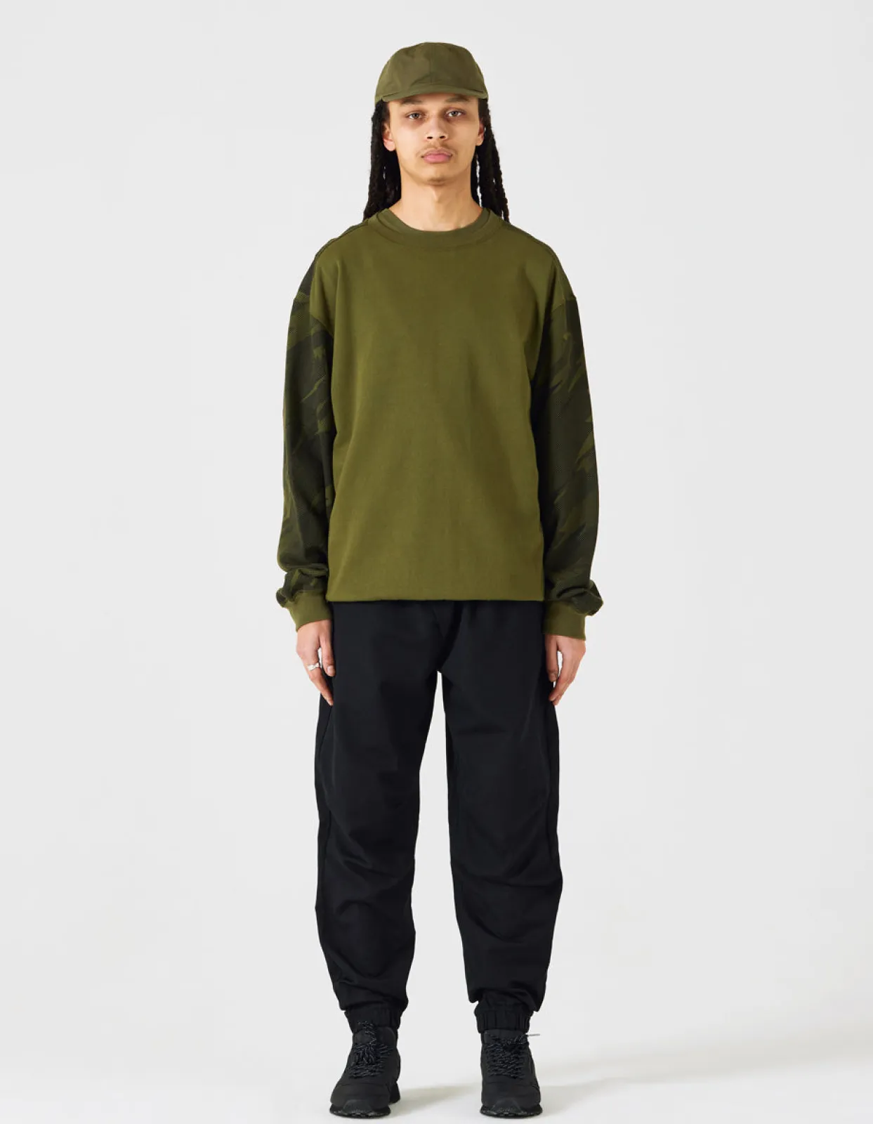 Men Maharishi 4130 Pointillist Camo Crew Sweat