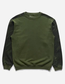 Men Maharishi 4130 Pointillist Camo Crew Sweat