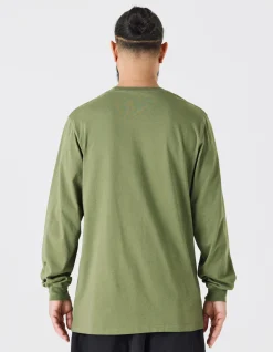 Men Maharishi 9921 Pointillist Temple L/S T-Shirt