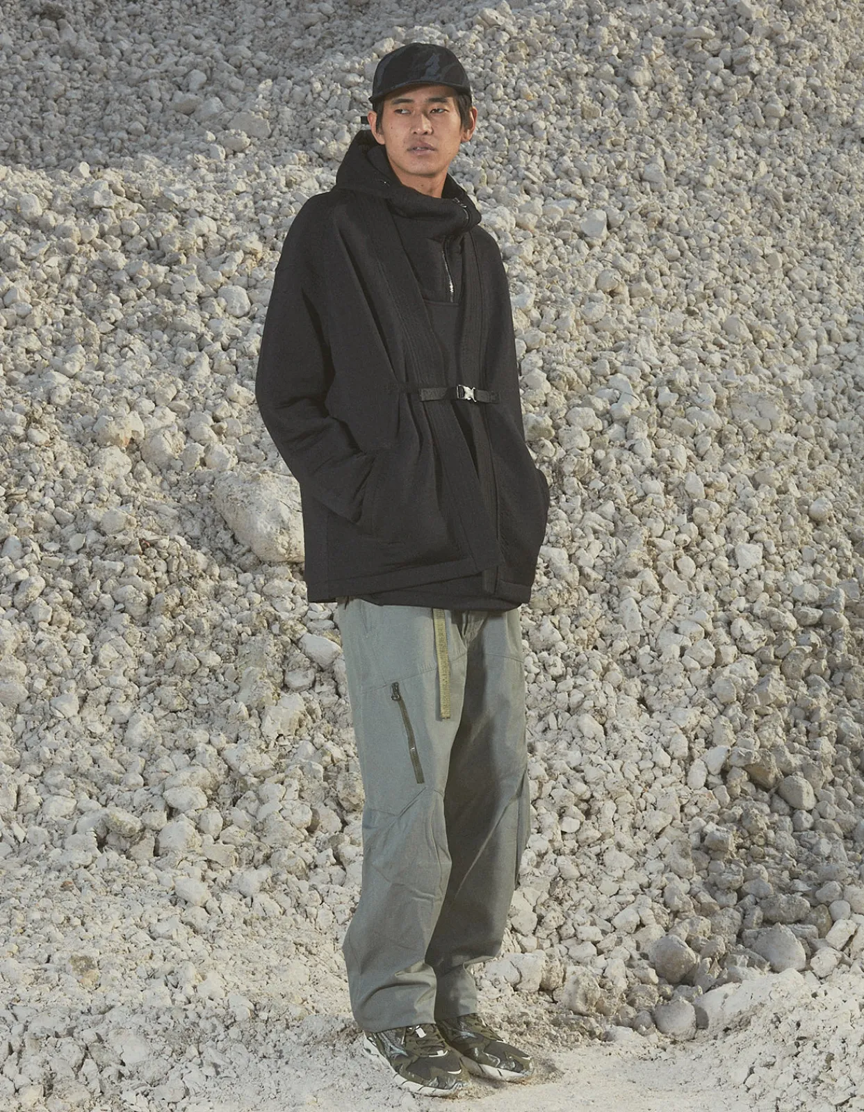 Men Maharishi 4254 Polartec Power Air® Kimono