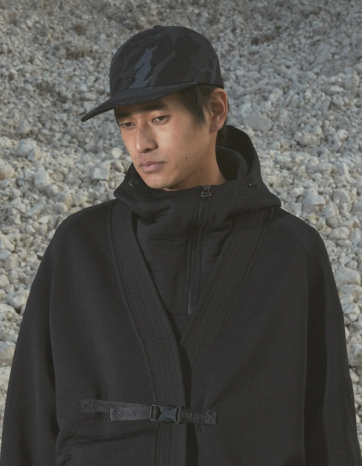 Men Maharishi 4254 Polartec Power Air® Kimono