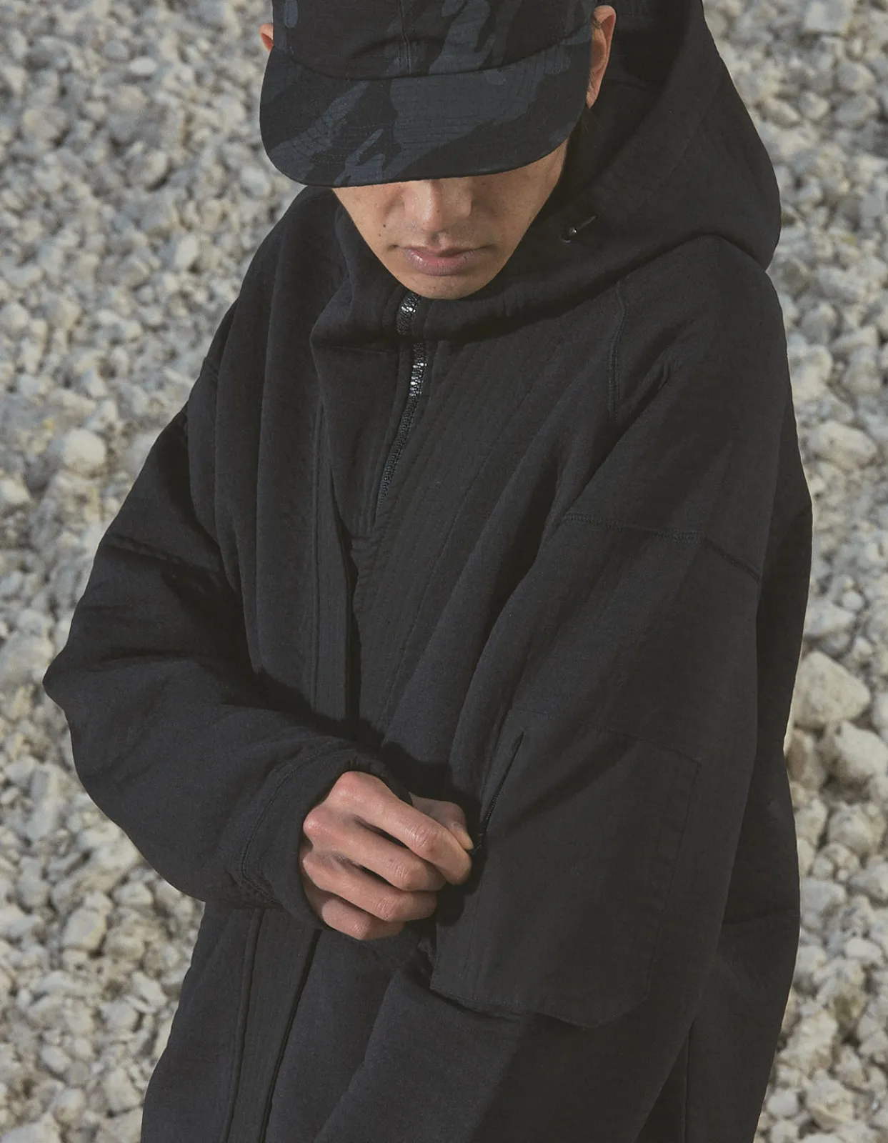 Men Maharishi 4254 Polartec Power Air® Kimono