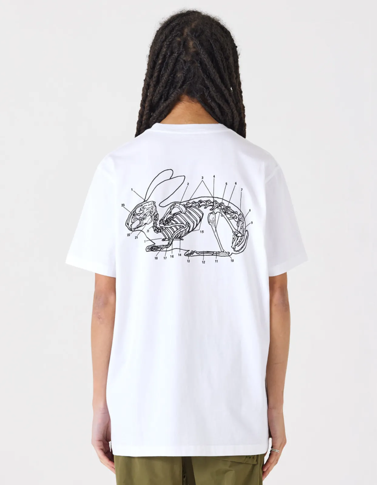 Men Maharishi 1006 Rabbit Bones T-Shirt