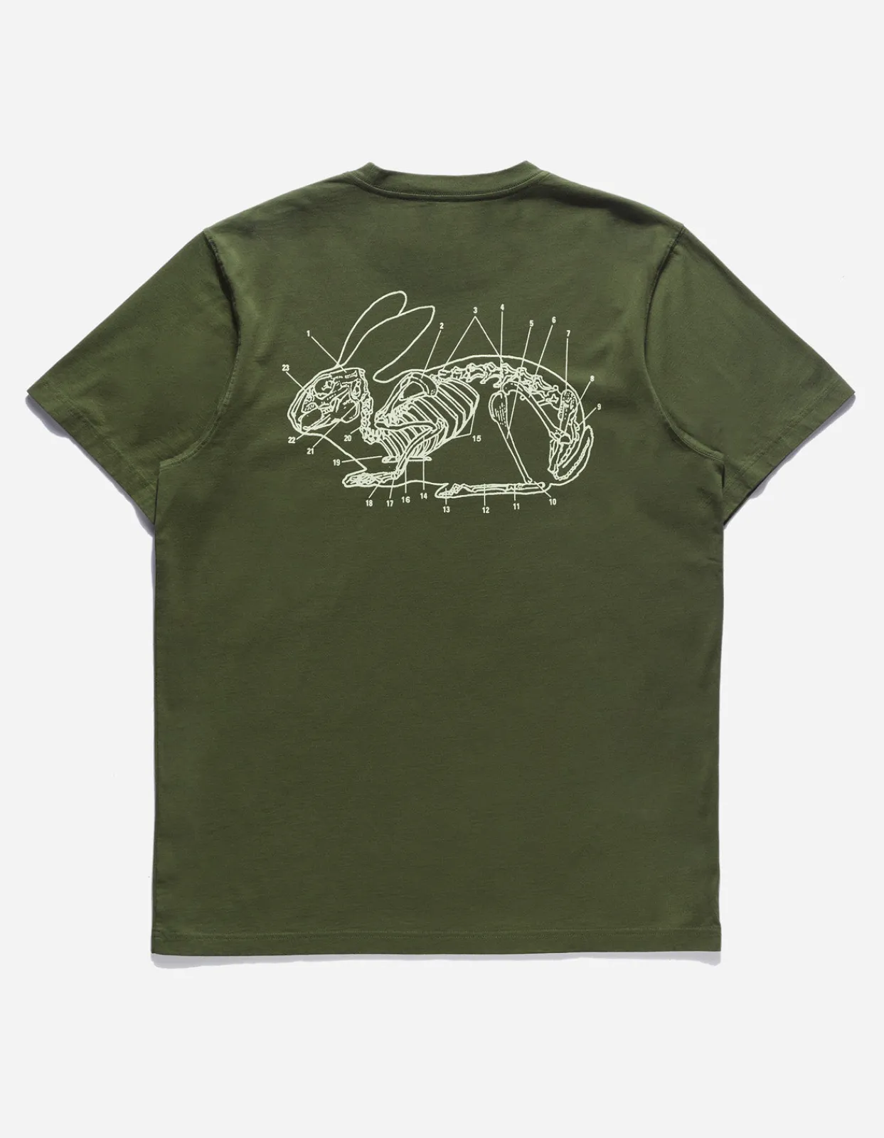 Men Maharishi 1006 Rabbit Bones T-Shirt