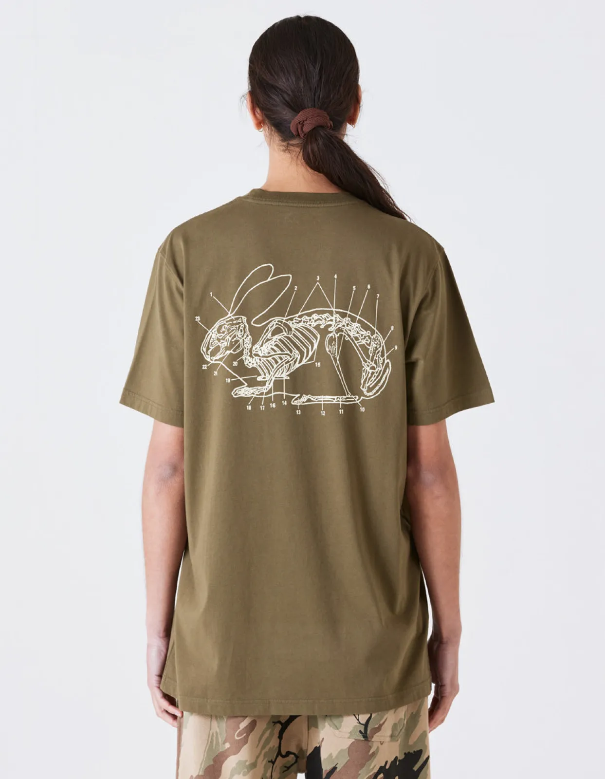 Men Maharishi 1006 Rabbit Bones T-Shirt