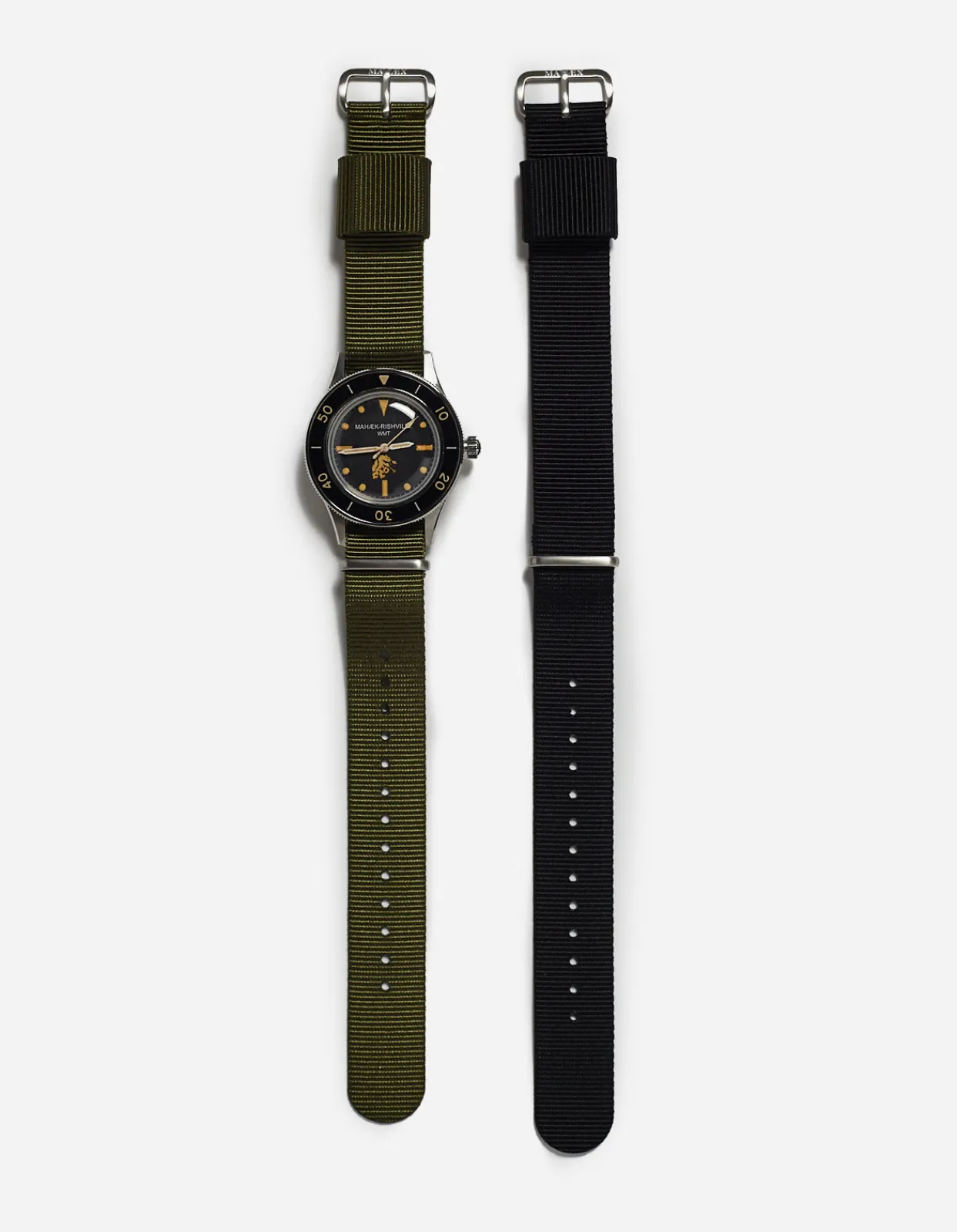 Men Maharishi 9372 Riverine Diver Watch
