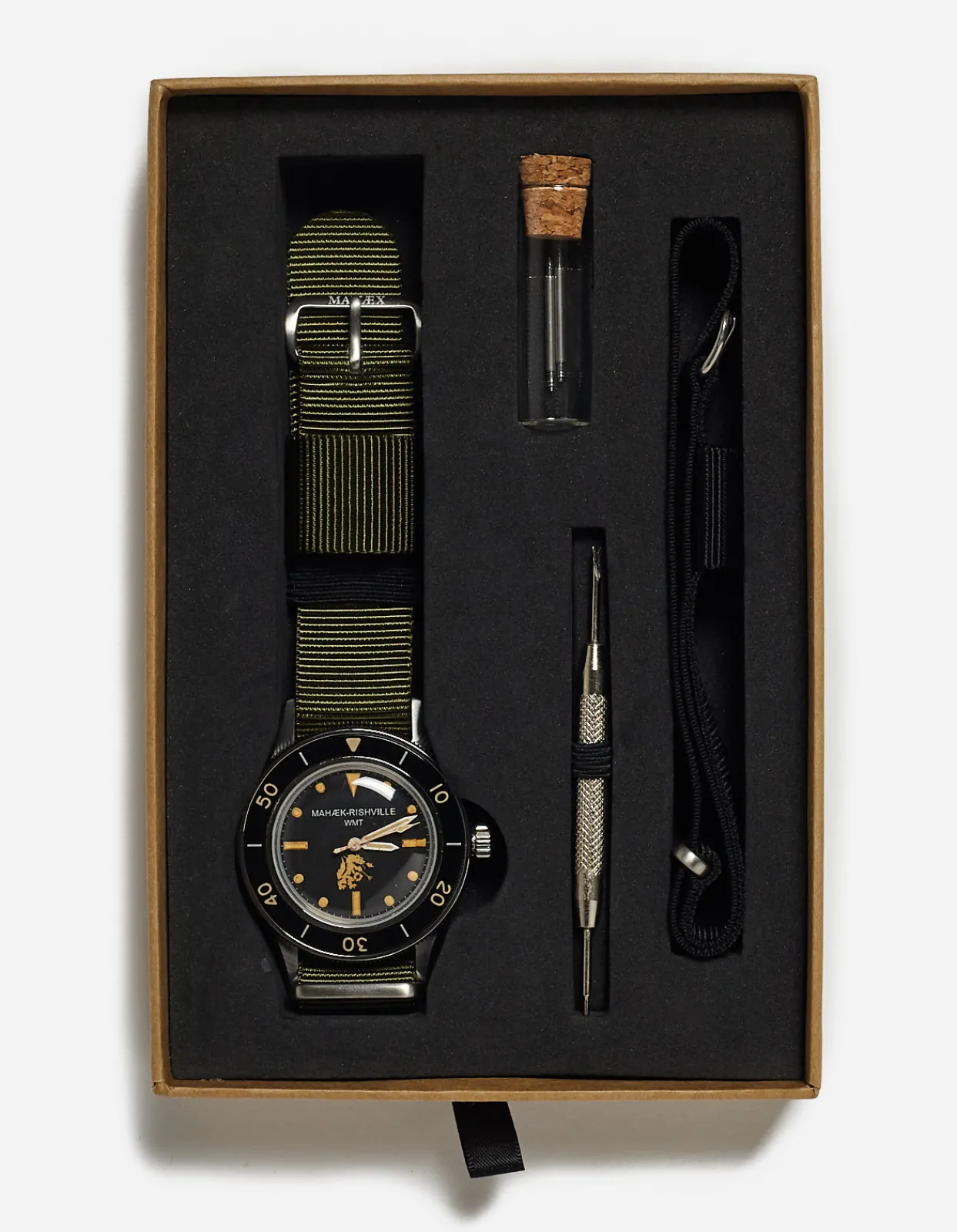 Men Maharishi 9372 Riverine Diver Watch