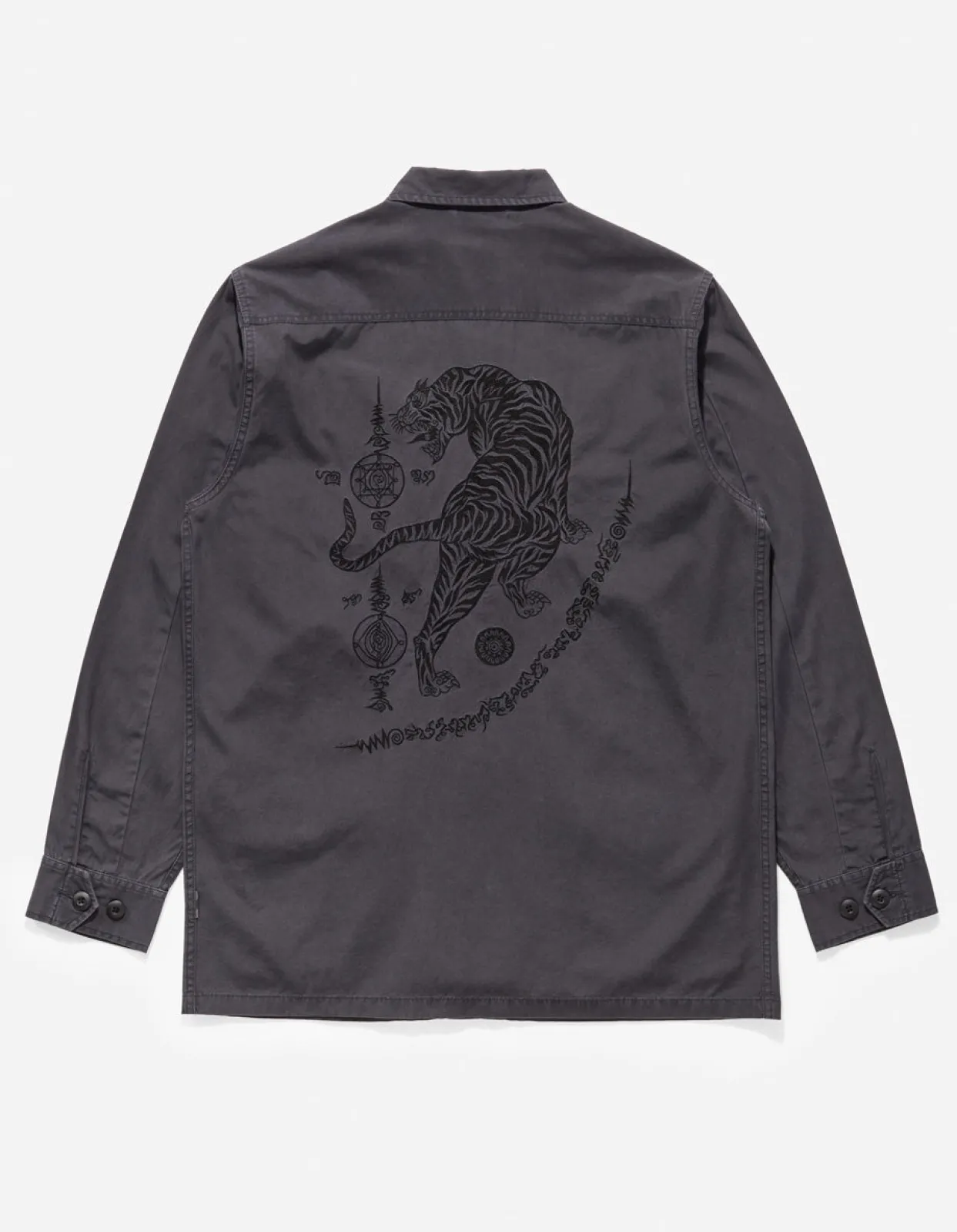 Men Maharishi 4279 Sak Yant Embroidered Jungle Overshirt
