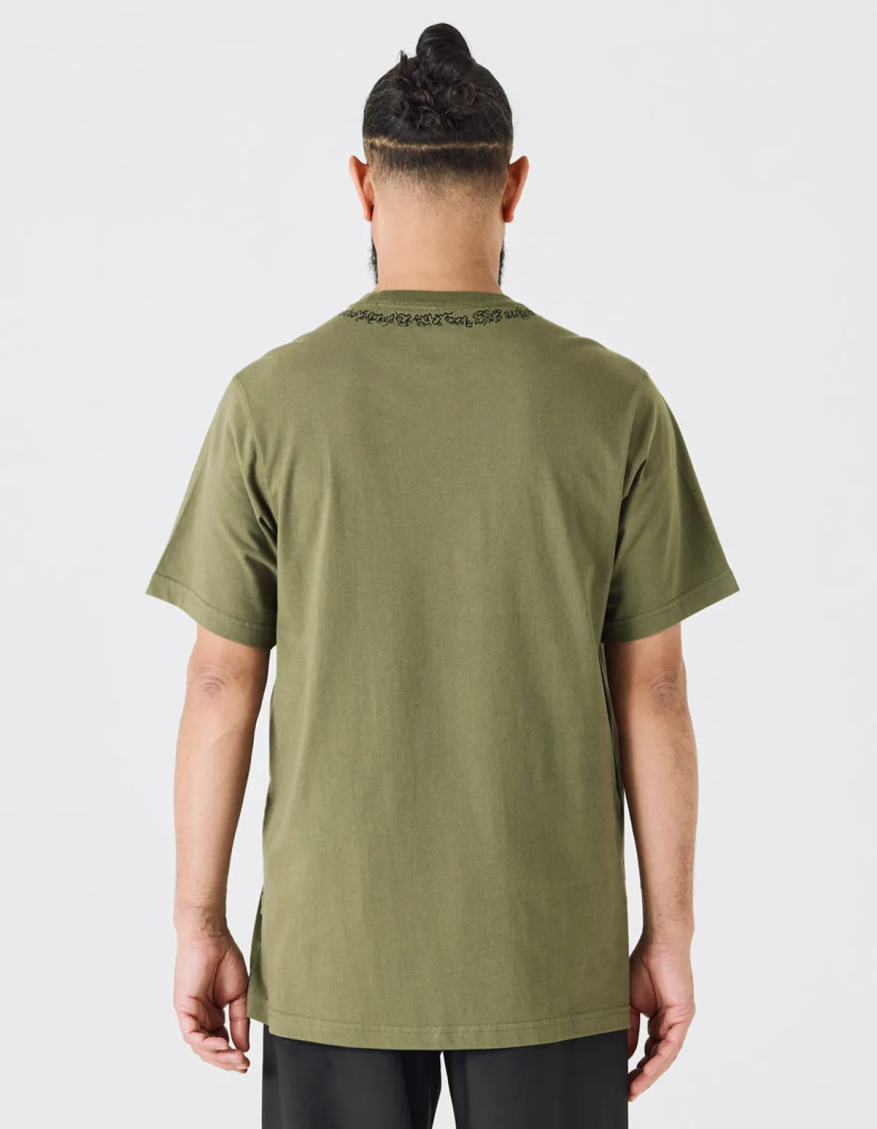 Men Maharishi 4285 Sak Yant Embroidered Organic T-Shirt