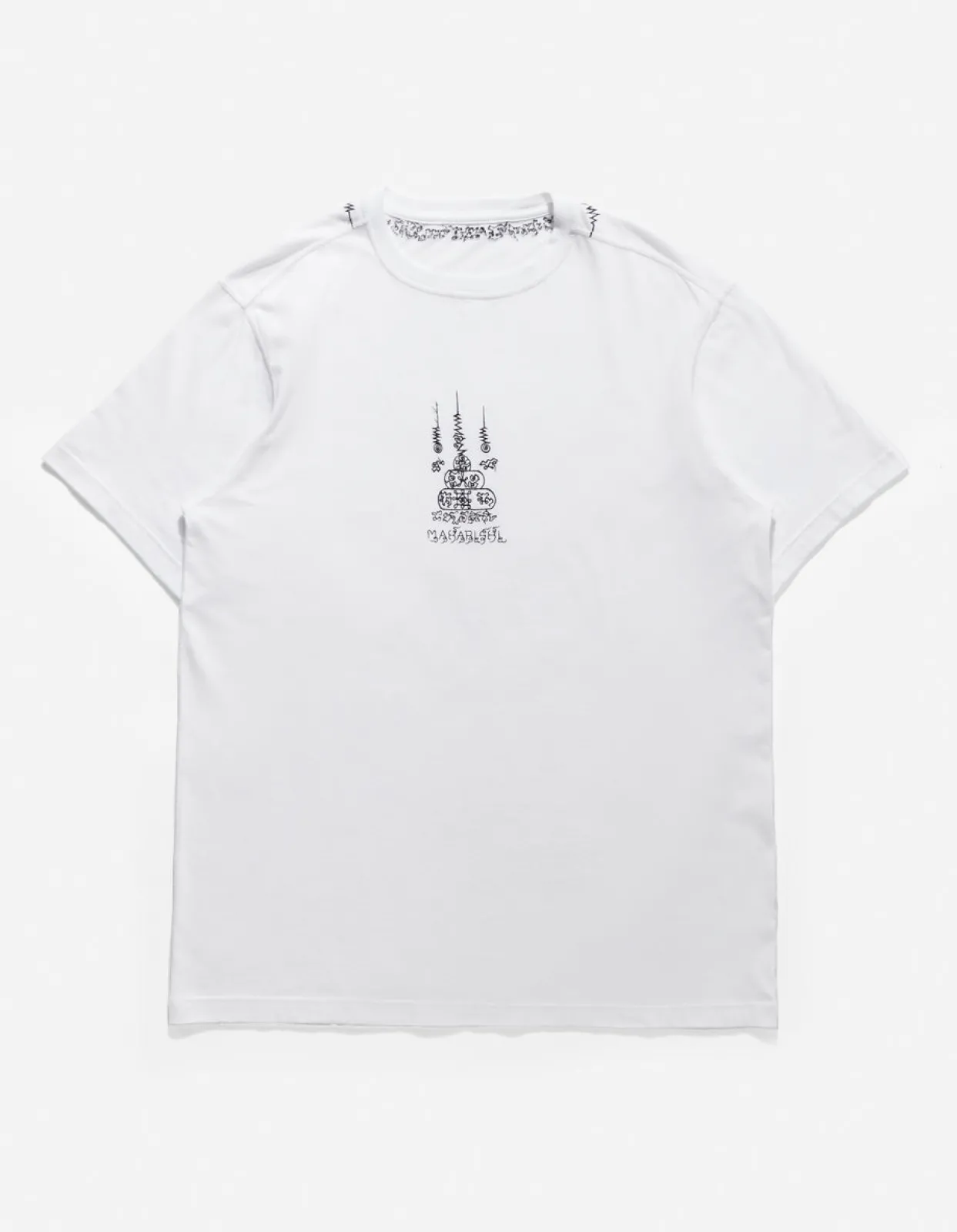 Men Maharishi 4285 Sak Yant Embroidered Organic T-Shirt
