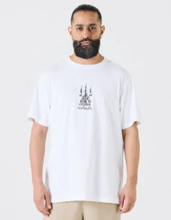 Men Maharishi 4285 Sak Yant Embroidered Organic T-Shirt