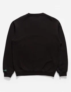 Men Maharishi 4242 Samurai Vs. Dragon Embroidered Crew Sweat