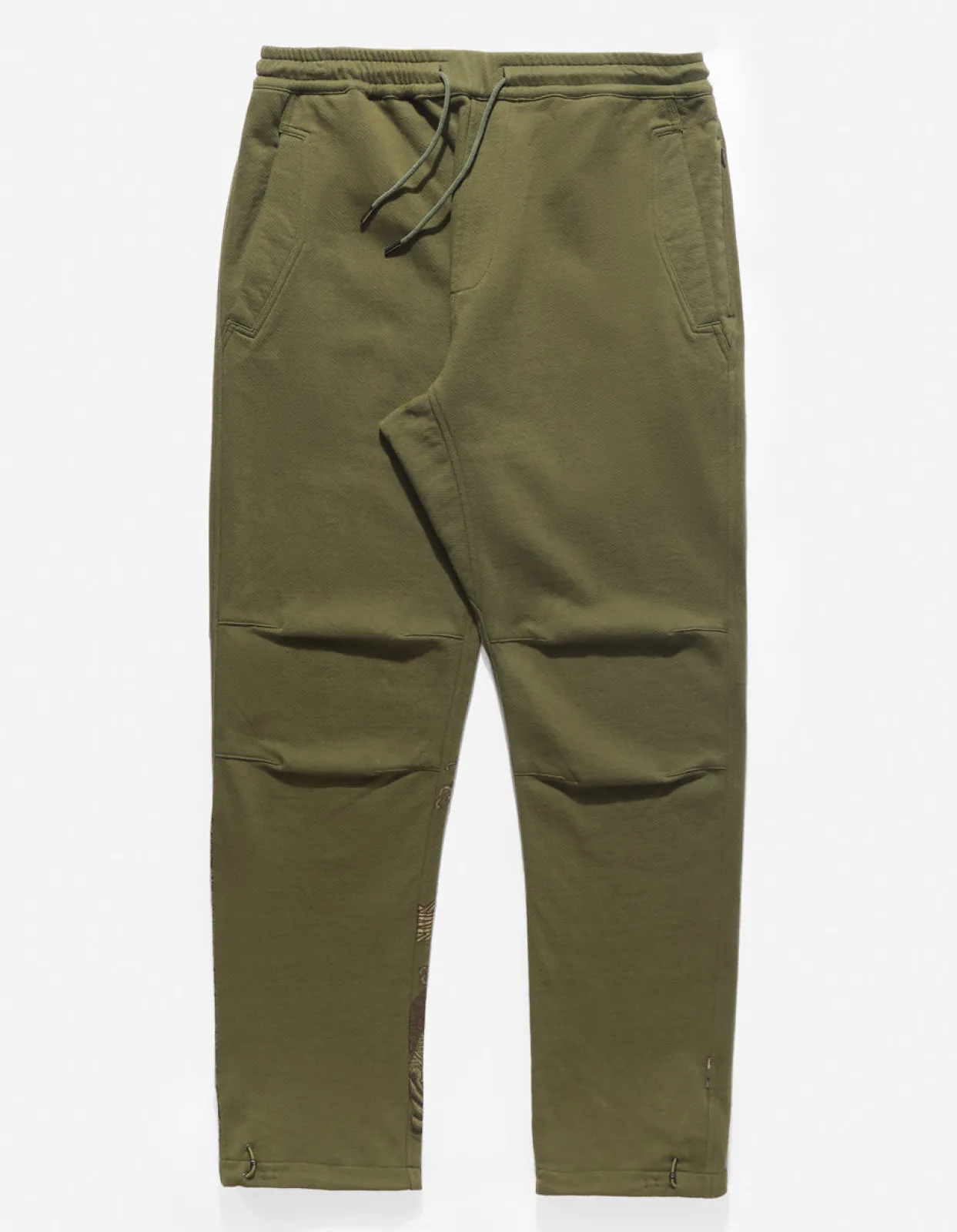 Men Maharishi 4247 Samurai Vs. Dragon Embroidered Sweatpants