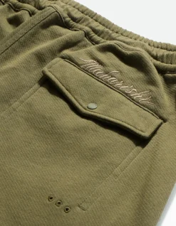 Men Maharishi 4247 Samurai Vs. Dragon Embroidered Sweatpants