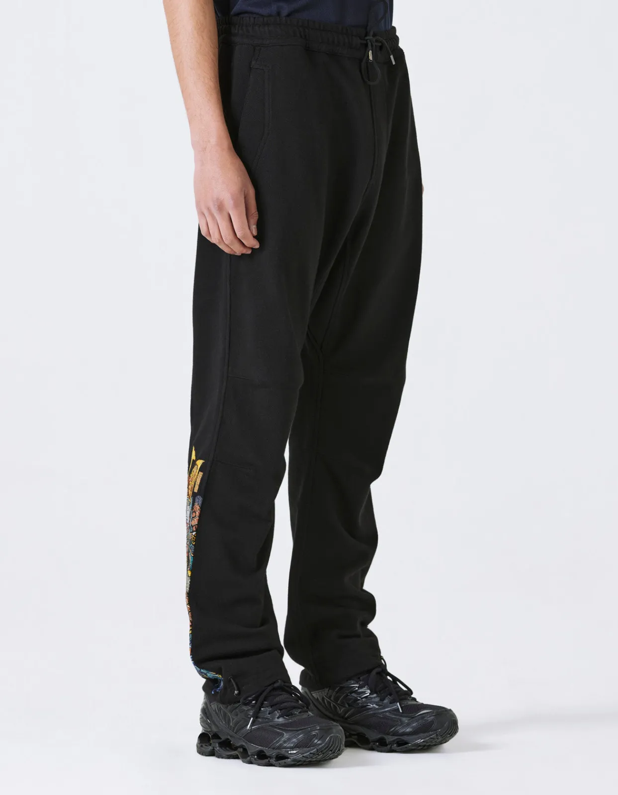 Men Maharishi 4247 Samurai Vs. Dragon Embroidered Sweatpants