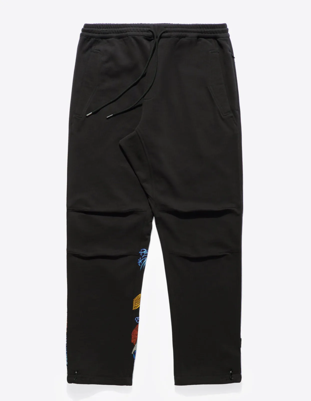 Men Maharishi 4247 Samurai Vs. Dragon Embroidered Sweatpants