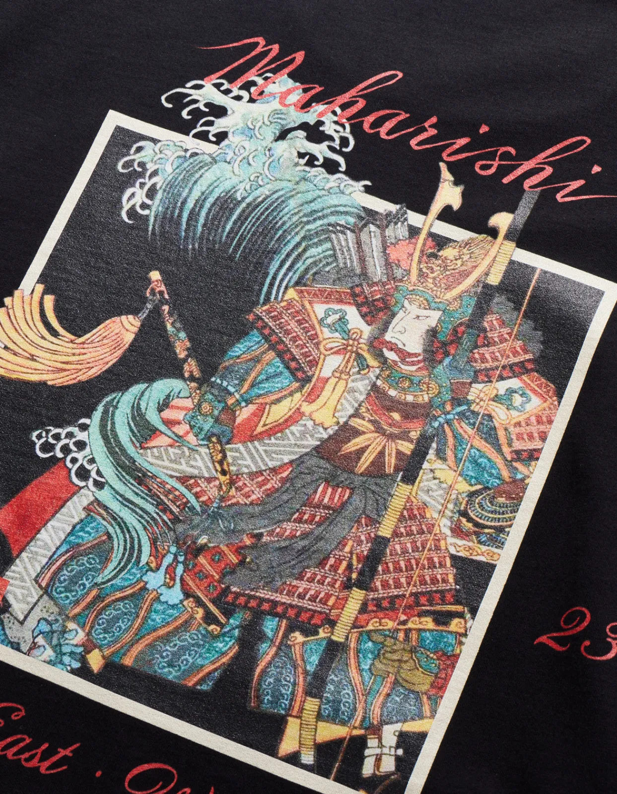 Men Maharishi 1032 Samurai Vs. Dragon L/S T-Shirt