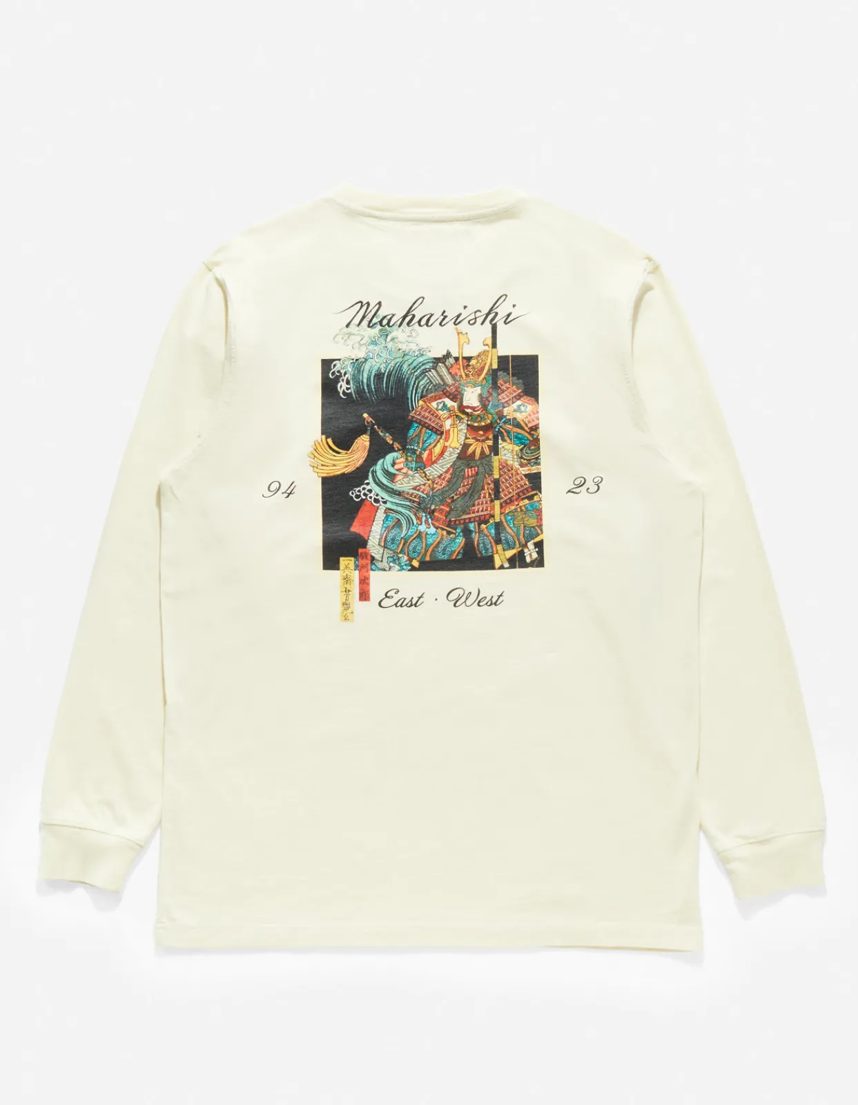 Men Maharishi 1032 Samurai Vs. Dragon L/S T-Shirt